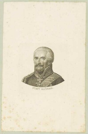 Bildnis des Blücher