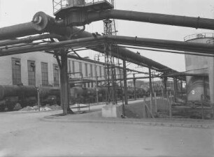 Meuselwitz-Rositzer Braunkohlerevier. Rositz-Fichtenhainichen. Öl- und Gasleitung