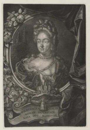 Bildnis der Wilhelmina Amalia von Braunschweig