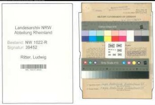 Entnazifizierung Ludwig Ritter , geb. 22.01.1912 (Maurer)