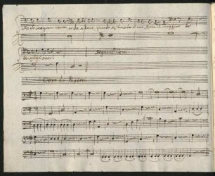[No. 15] Coro di pastori [nur Basso-Stimme]
