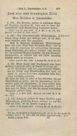 Zum vier und dreyßigsten Titel