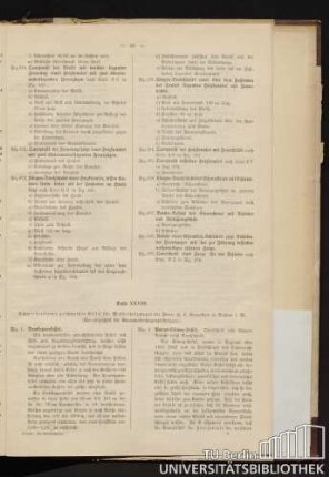 Tafel XXVIII.