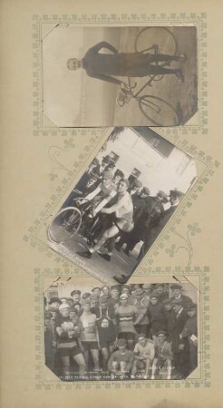 Postkartenalbum Radsport; Blatt 58