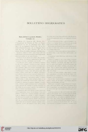 Bollettino bibliografico