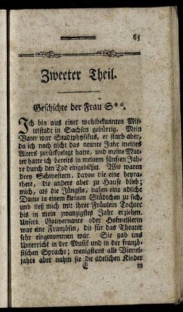 Zweeter Theil.
