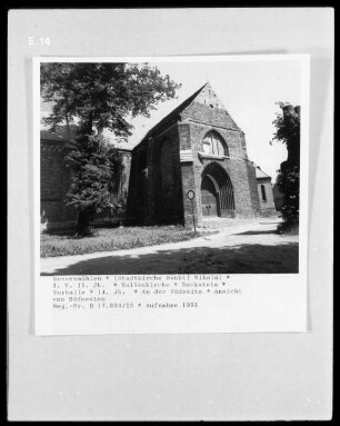 Stadtkirche Sankt Nikolai — Vorhalle