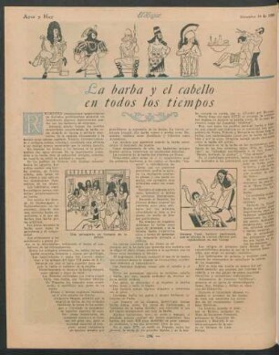 La barba y el cabello en todos los tiempos