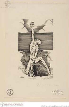 Faust II, 5. Akt: Grablegung. Mephisto.