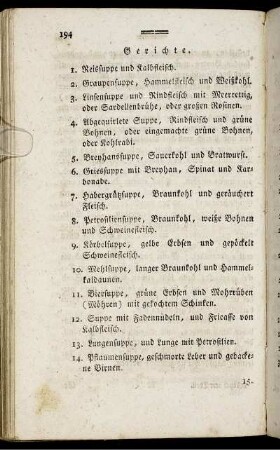 Gerichte