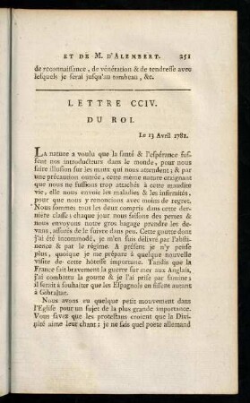 251-262, Lettre CCIV.-CVIII.