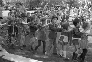 Erholungsfreizeit für Kleinkinder im Caritas-Waldheim