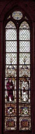 Die Heiligen Benedikt von Nursia und Bernhard von Clairvaux