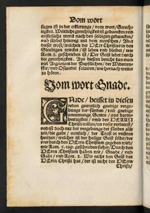 LXXXV v-LXXXVI v, Vom wort Gnade