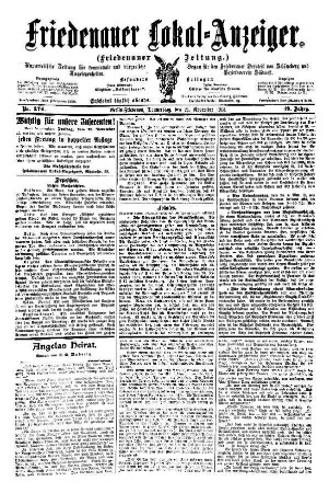 Nr. 274, 21.11.1912