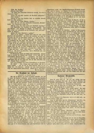 Sonntags-Post : Blätter zur Unterhaltung und Belehrung. 1895