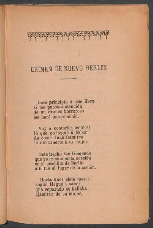 Crímen de nuevo Berlin