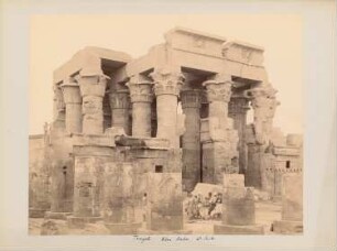 Tempel von Kom Ombo: Westseite