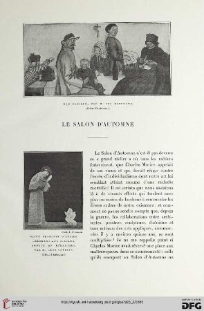 5. Pér. 8.1923: Le Salon d'Automne