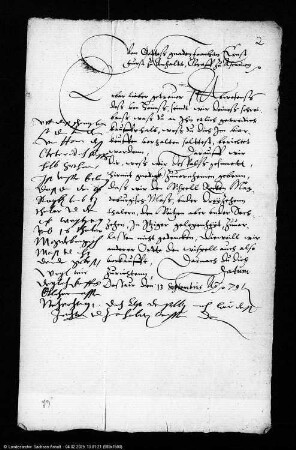 Joachim Ernst an Geierhose, Matthes, Amtmann zu Nienburg