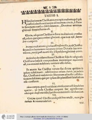 Collegii Theologici Privato-Publici Exercitatio ; Exercitatio decima nona