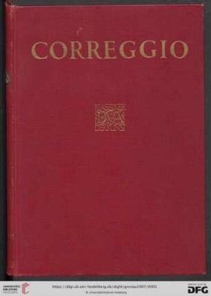 Band 10: Klassiker der Kunst in Gesamtausgaben: Correggio : des Meisters Gemälde