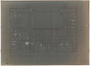 Stadttheater, Krefeld: Grundriss 2. Obergeschoss 1:50