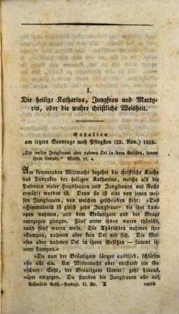 Geschicht-Predigten : ein Erbauungsbuch für christliche Familien, 2. Nebst einigen Gelegenheits-Reden