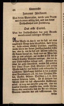 44-60, Zweyter Abschnitt