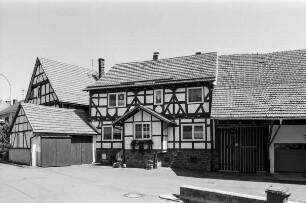 Hofreite (Hofreite, Fachwerk); Frankenberg, Ringstraße 6