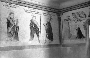 Staufen: Magdalenenkapelle; Fresken (innen)