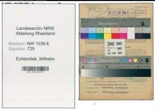 Entnazifizierung Wilhelm Echterdiek , geb. 14.07.1912 (Angestellter)