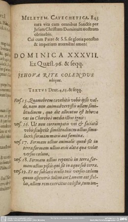 Dominica XXXVII. Ex Quaset. 96. & seqq.