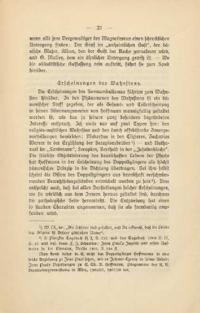Erscheinungen des Wahnsinns