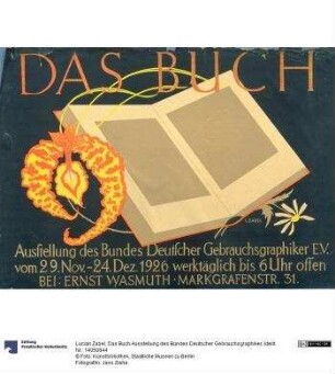 Das Buch.Ausstellung des Bundes Deutscher Gebrauchsgraphiker