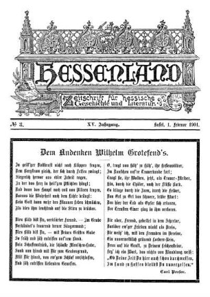 No. 3, 1. Februar 1901