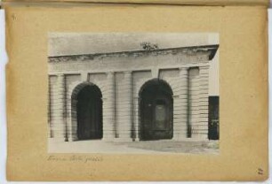 Porta Palio, Verona: Ansicht (aus: Skizzen- und Fotoalbum 5)