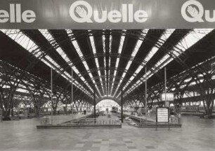Leipzig Hauptbahnhof, Längsbahnsteighalle