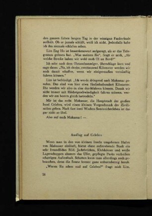Ausflug auf Celebes