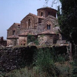 Vlachernen-Kirche bei Arta. Apsidenseite. FR 11.5.84