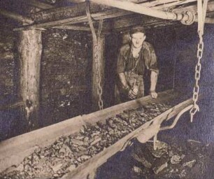 Zwickauer Steinkohlenbecken, Schüttelrutsche