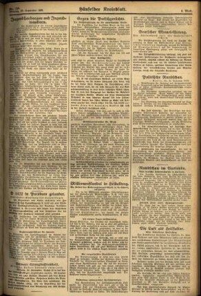 Zweite Ausgabe vom Dienstag, den 23. September 1930.