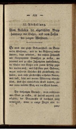 XI. Abtheilung. - XIV. Abtheilung.