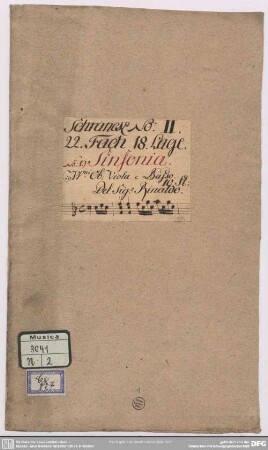 Symphonies - Mus.3041-N-2 : strings, bc - F