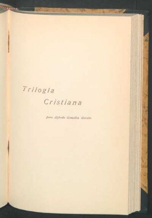 Trilogía cristiana