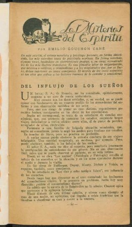 Los Misterios del Espíritu