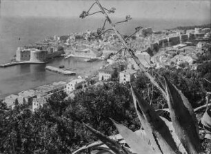 Stadtmauer : Dubrovnik an der Adria umgeben von der 1940 Meter langen Stadtmauer