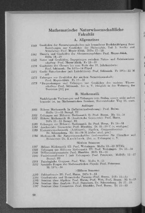 B. Mathematik