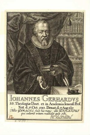 Gerhard, Johann (Theologe, 1582-1637)