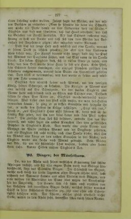 82. Bingen; der Mäusethurm